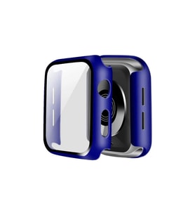 Apple Watch 42mm Camlı Kasa Ekran Koruyucu - Lacivert
