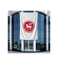 Demokrat Parti Bayrağı 140gr Premium Raşel Kumaş 400x600cm