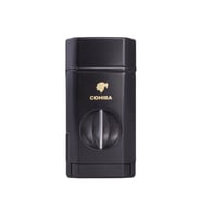 3 Torch Pürmüz Siyah Dahili V Kesicili Metal Puro Çakmağı - TR7961