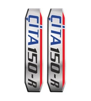 CG AKÜ KAPAK 10 İKİLİ DAMLA ETİKET (DE94)