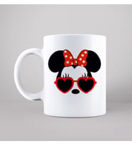 Minnie Mouse Sevgili Çift Tasarımlı Kupa