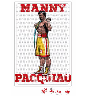 Mannypacquiao Pacquiao Puzzle 240 Parça Yapboz