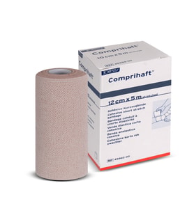 Jobst Comprihaft 12cm x 5m Ten Rengi Kohesiv Kısa Germe Kompresyon Bandajı