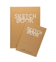 Fanart Academy Sketch Book Kraft Sert Kapaklı A5 80 gr 96 yp 