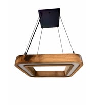 %100 Doğal Ahşap Sarkıt LED Linear