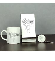 Fen Bilimleri Öğretmeni Üçlü Set (Kupa + Telefon Standı + Anahtarlık) 005