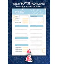 Bütçe Planlayıcı Hedef  To Do List Planner, Haftalık Ajanda, Aylık Defter  A5 50Syf 