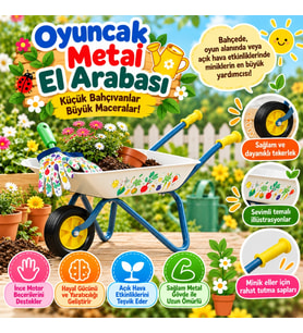 Oyuncak Metal El Arabası