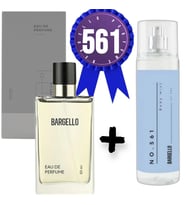 Bargello 561 Erkek Parfüm Fresh 50 ml + NO561 ERKEK BODYMİST 200 Ml EDT