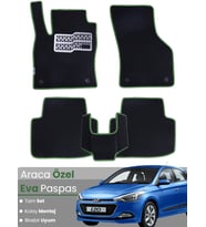 HYUNDAİ i20 (2014-2020) Uyumlu EVA Paspas Tam Set–Araca Özel,Kolay Montaj,Su Geçirmez