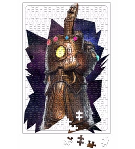 Manopla Do Infinito Dedo Do Meio Puzzle 240 Parça Yapboz