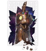 Manopla Do Infinito Dedo Do Meio Puzzle 240 Parça Yapboz