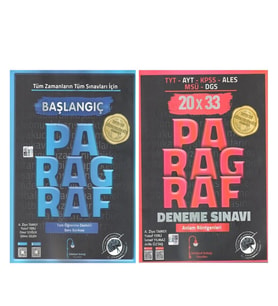 Edebiyat Sokağı Paragraf Başlangıç Soru Bankası ve Deneme Seti 2 Kitap