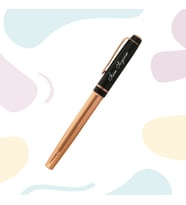 Premium Kişiye Özel Roller Kalem – Hediyelik & Özel Kutulu (Rose - Gold)