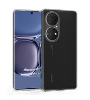 Microsonic Huawei P50 Pro Kılıf Transparent Soft Şeffaf (Renksiz)