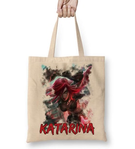League Of Legends Katarina Bez Çanta Uzun Saplı