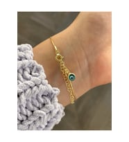 Nazar mini bileklik (Gold)