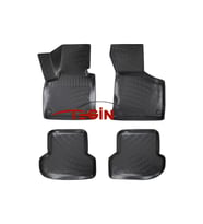 Audi A3 2012 3D Havuzlu Paspas Siyah
