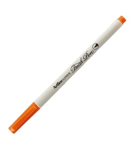 ARTLINE SUPREME EPFS-F BRUSH UÇLU KALEM TURUNCU