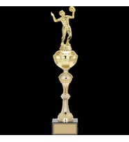 ODAK KUPA - Figürlü Kupalar - Voleybol Kadın Figürlü Kupalar FG-061 B - 48 cm
