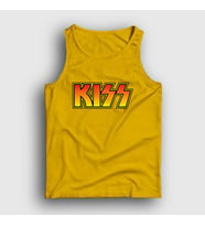 Presmono Unisex Sarı Logo Kiss Atlet 91189tt (Sarı)