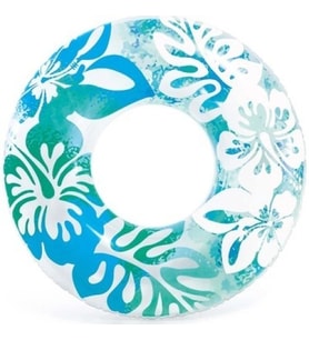 Çiçek Desenli Tutunmalı Simit 76 Cm - 59251 - 1 ADET