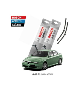 Alfa Romeo 146 1999 Model Bosch Aeroeco Muz Silecek Takımı