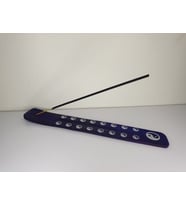 Ahşap Kayık Tütsülük (Mavi)