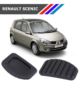 Renault Scenic Fren - Debriyaj Pedal Lastiği 2 Adetli Takım