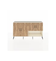 Arges Konsol 6 Raflı 4 Kapaklı 176x30x99 Aytaşı-Çam/Aytaşı