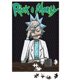 Rick & Morty Puzzle 240 Parça Yapboz
