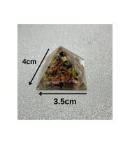 Renkli Turmalin Orgonit Piramit 4x3.5 cm 35 GR