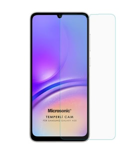 Microsonic Samsung Galaxy A05 Tempered Glass Cam Ekran Koruyucu (Renksiz)