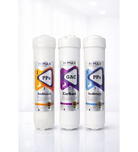 Kapalı Kasa Su Arıtma Cihazı Quick 12 Inç 3lü Inline Su Arıtma Ön Filtresi
