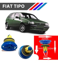 OTOZET Fiat Tofaş Tipo Kapı Döşeme Klipsi 10 Adetli Paket