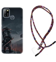 INFINIX Smart 4 5 6 Zero 8 S5 Pro Kılıf Boyun Asklı Rasta Silikon Warrior 1653