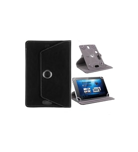 Honor Pad 8 Uyumlu Universal 12 inç Kılıf Pu Deri Standlı Tablet Kılıf (Siyah)
