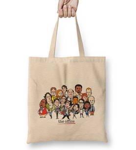 The Office Cast Tv Bez Çanta Uzun Saplı