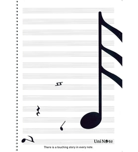 A4 Müzik Defteri 30 Yp. Spr. PP. Kpk.