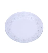 Camhare Dantel Platin Tabak 10368