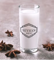 BK Home Kendin Tasarla Renkli Baskılı Rakı Bardağı (Model 1)
