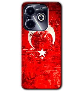 İnfinix Hot 40i Kılıf HD Desen Baskılı Kılıf - Albayrak 2