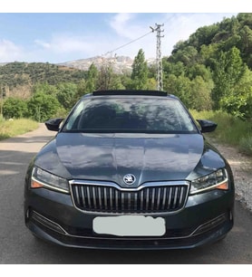 Sts Oto Aksesuar Skoda Superb Mk3 2015-2021 Batman Yarasa Ayna Kapağı Piano Black Abs Plastik