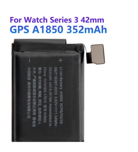 Apple Watch Seri 3  42mm Pil Batarya A1850