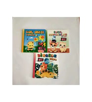 Kids Babies 3 BOYUTLU HAREKETLİ KİTAPLAR 3 LÜ SET, POP-UP KİTAPLAR