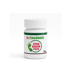 Dr.Tekgündüz Ayak Bakım Tozu 50 g  Ferahlatıcı Etkili - Kokuya Karşı Destekleyici Bakım