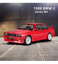 1988 Bmw 3 Serıes M3 (E30) 1:24 Ölçek Burago Marka (Kırmızı)
