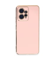 Xiaomi Redmi Note 12 4g Kılıf Volet Silikon - Pembe