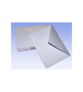 Asil Doğan Davetiye Zarfı Extra 9 x 14 Cm 110 GR Beyaz (500 Lü Paket)