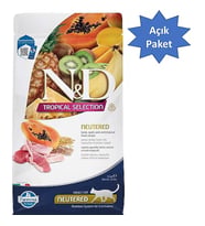 N&D Tropical Selection Kuzu Etli 1 kg Kısırlaştırılmış Yetişkin Kedi Maması - Açık Paket